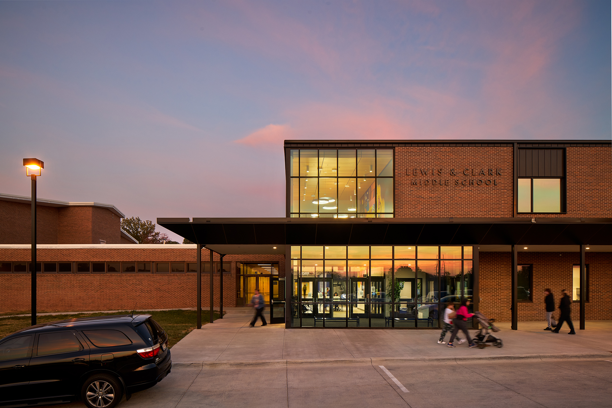 Lewis And Clark Middle School Alley Poyner Macchietto Architecture