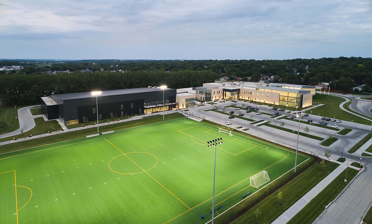 Papillion Landing Sports Complex Alley Poyner Macchietto Architecture